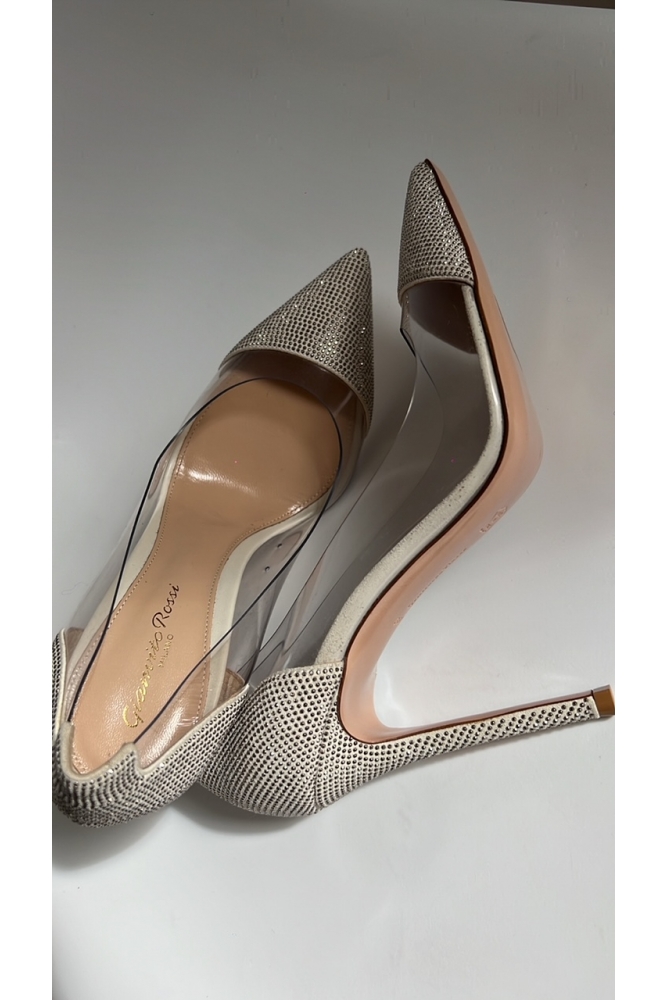 Gianvito Rossi Embellished PVC Pumps